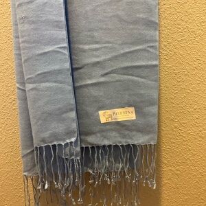 Pashmina Light Blue Scarf